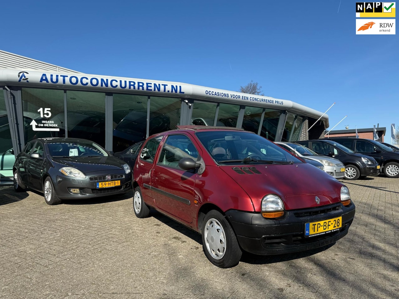 Renault Twingo - 1.2 Air Comfort 1.2 Air Comfort, Dakje, Inrulkoopje. - AutoWereld.nl