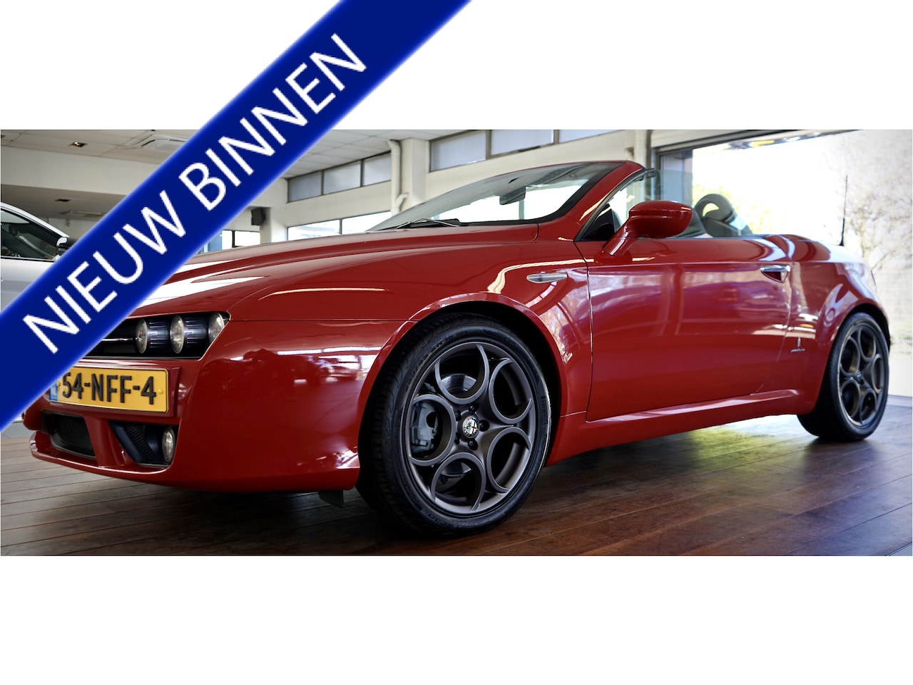 Alfa Romeo Spider - 2.2 JTS Exclusive 2.2 JTS Exclusive - AutoWereld.nl