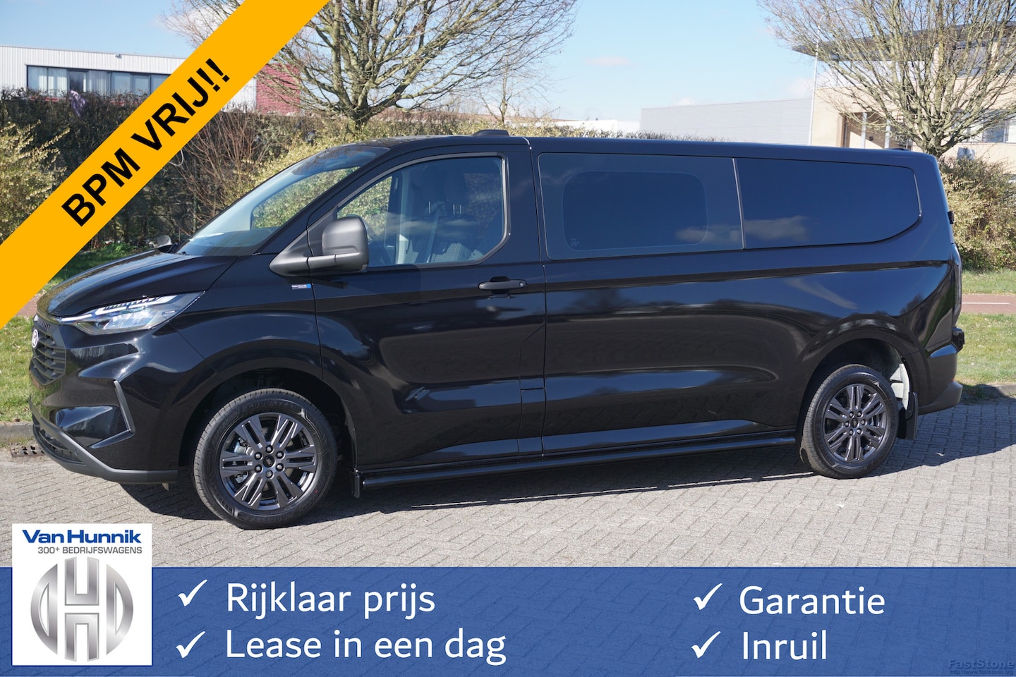 Ford Transit Custom - 320L 170PK Trend DC AUT BPM VRIJ!! 13" Sync4 Navi, Camera, 17" LM LED!! NR. 918 - AutoWereld.nl