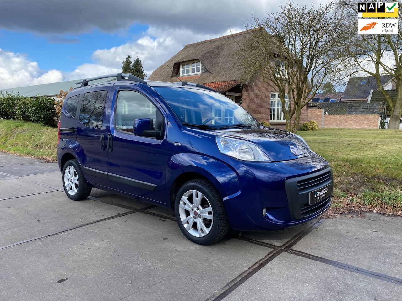 Fiat Qubo - 1.4 Dynamic|TREKHAAK|LM-WIELEN|AIRCO|BLUE&ME|DAKRAILS|NL-AUTO|2 KEYS| - AutoWereld.nl