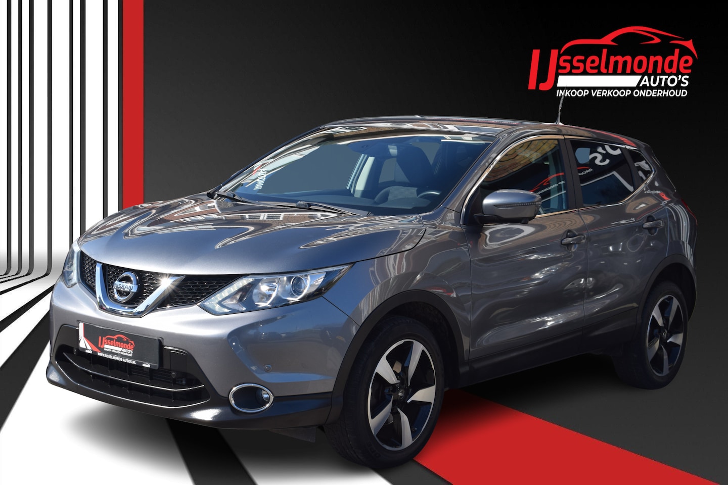 Nissan Qashqai - 1.2 N-Connecta Automaat 360' Camera PDC Navi - AutoWereld.nl