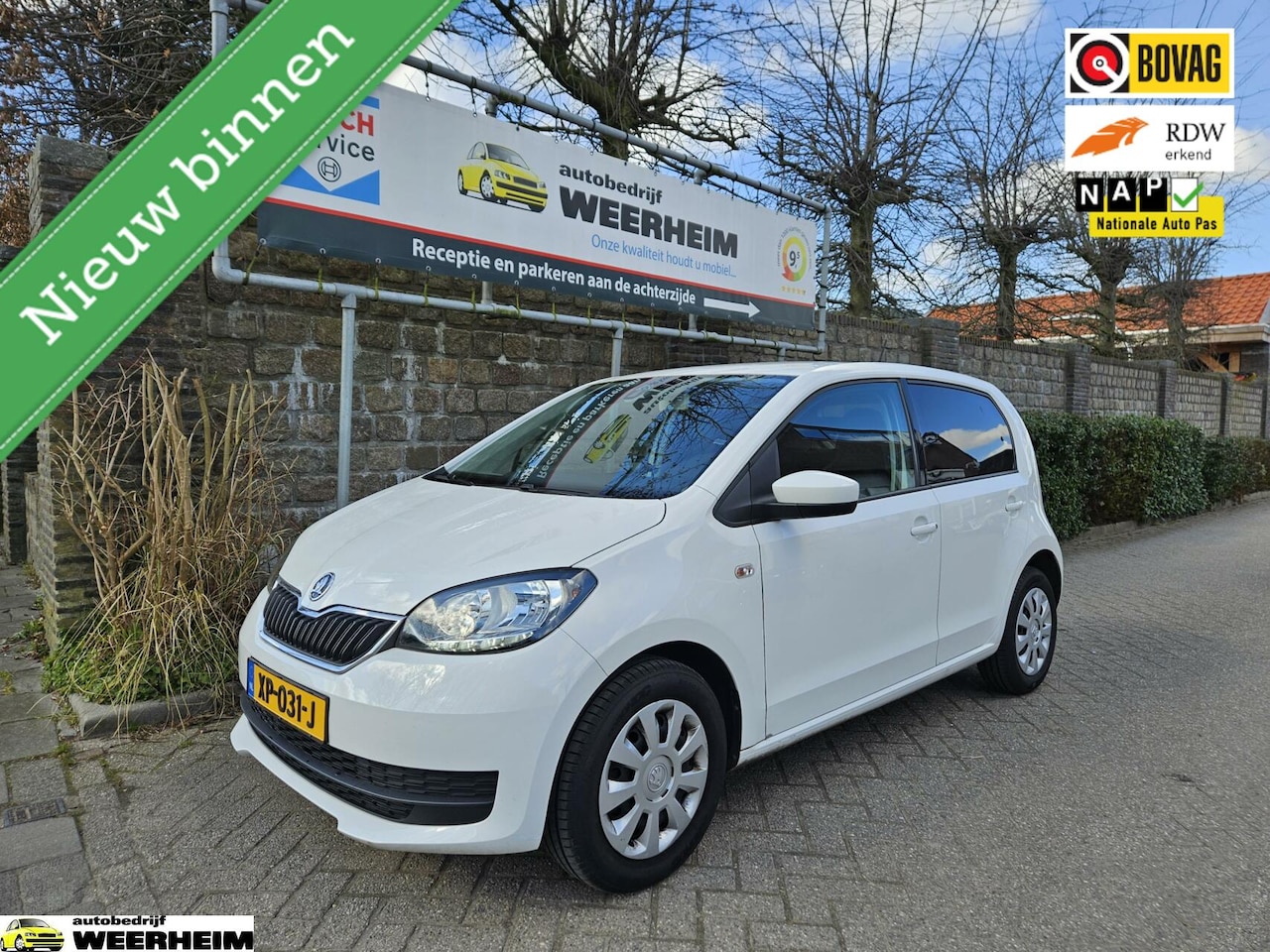 Skoda Citigo - 1.0 Greent Ambition, lage km stand! NAP! - AutoWereld.nl