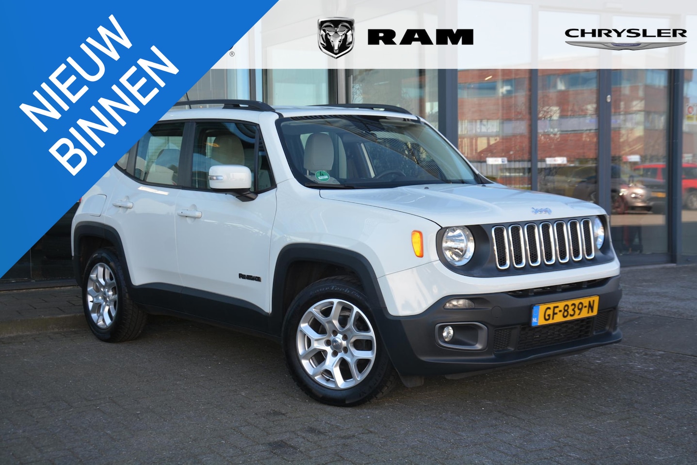 Jeep Renegade - 1.4 MultiAir Longitude | Keyless | 17 inch | 2de eigenaar - AutoWereld.nl