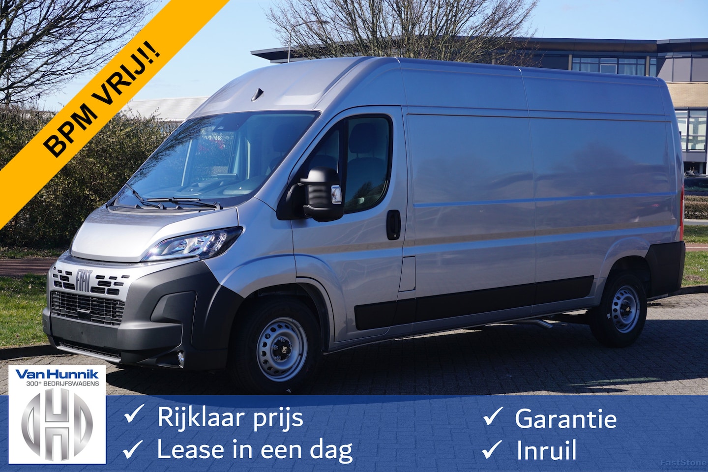 Fiat Ducato - Maxi 35 2.2 180PK L3H2 EAT8 AUT BPM VRIJ!! Clima, 10" Navi, Camera, 270° Deuren!! NR. 161 - AutoWereld.nl