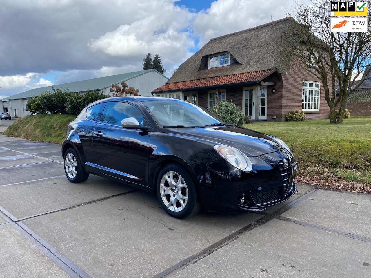 Alfa Romeo MiTo - 1.4 T |NERO ETNA|AUTOMAAT |AIRCO|START-STOP|AUTOMAAT|ONDERHOUDEN - AutoWereld.nl