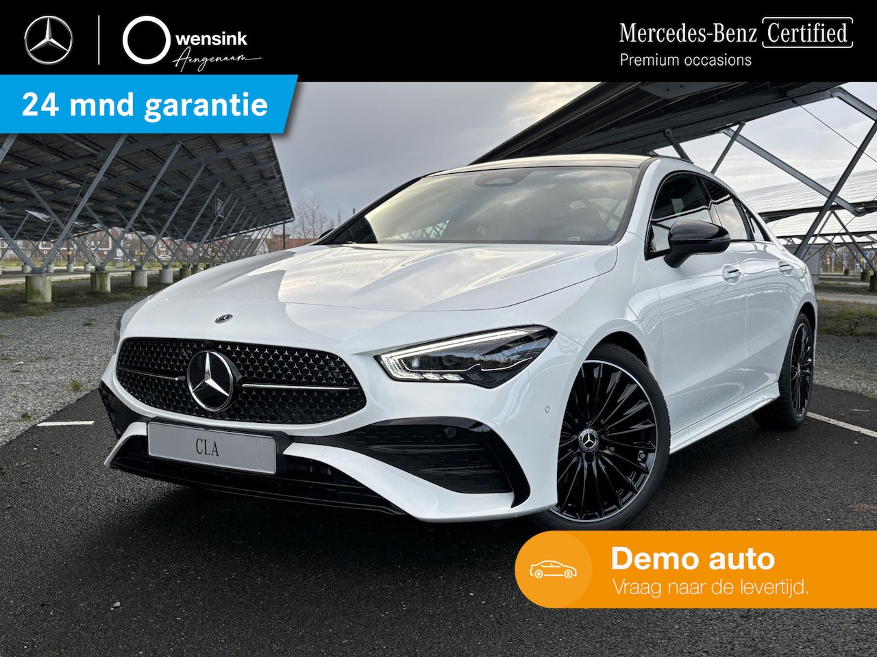 Mercedes-Benz CLA-Klasse - 180 Star Edition AMG Line | Night | Panoramadak | Parkeercamera | Sfeerverlichting | Stoel - AutoWereld.nl