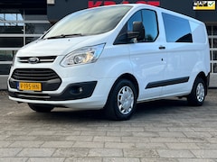 Ford Transit Custom - 270 2.0 TDCI L1H1 EURO6 Dubbelcabine, Airco, Cruise, 2250 Trekgew, Trekhaak