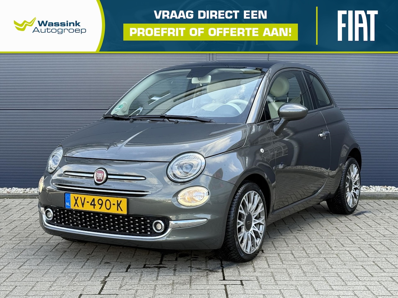 Fiat 500 - TwinAir Turbo 80pk Collezione | Navigatie | Airco | Cruise control | 16 inch velgen - AutoWereld.nl