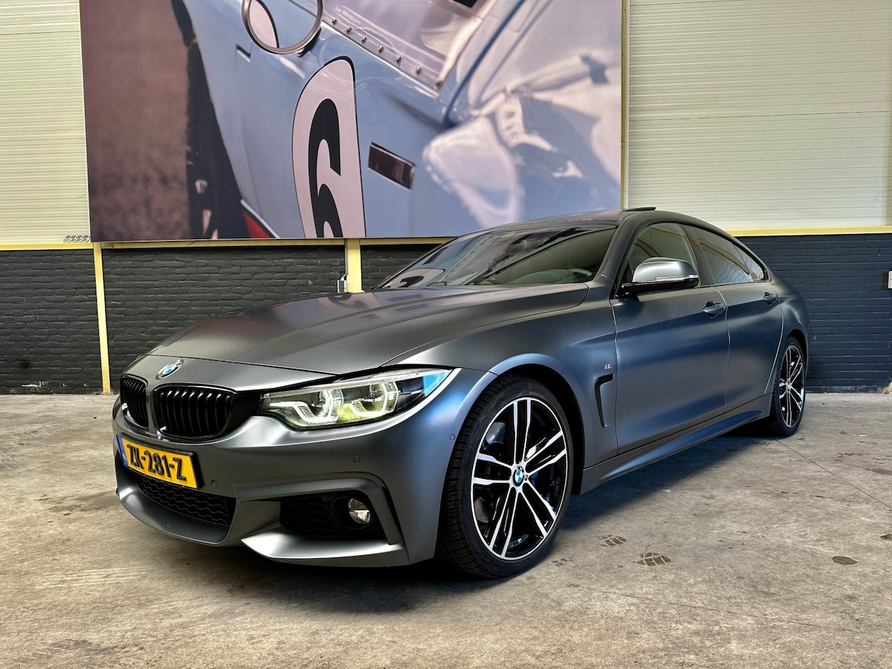 BMW 4-serie Gran Coupé - 420iA M-Sport|Frozen Grey|H&K|HUD|Camera|19inch|Crabon| - AutoWereld.nl