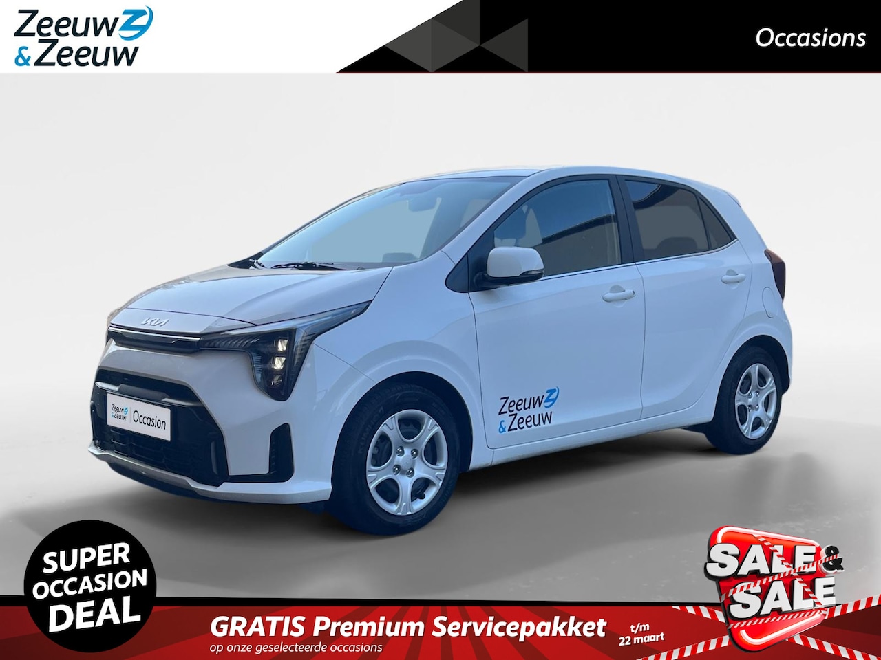 Kia Picanto - 1.0 DPI DynamicPlusLine Automaat | Nieuwste model | Fabrieksgarantie t/m 26-6-2031 | NAP - AutoWereld.nl