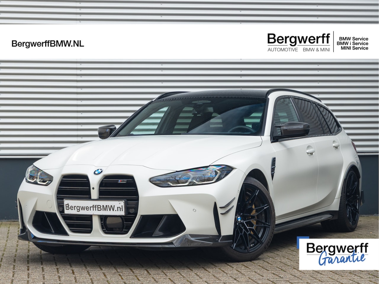 BMW 3-serie Touring - M3 xDrive Competition - Individual ''Frozen White'' - Carbon Brakes - M-Performance - AutoWereld.nl