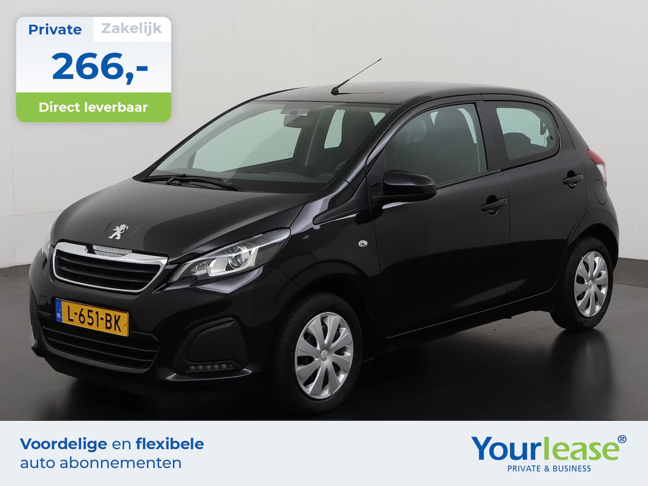 Peugeot 108 - 1.0 e-VTi Active | All-in 266,- Private Lease | Zondag Open! - AutoWereld.nl