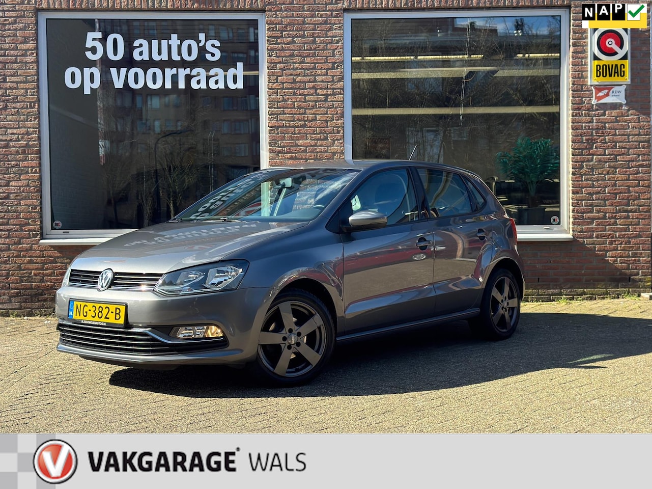 Volkswagen Polo - 1.2 TSI HIGHLINE | AIRCO | VELGEN | DSG | EL RAMEN | CRUISE - AutoWereld.nl