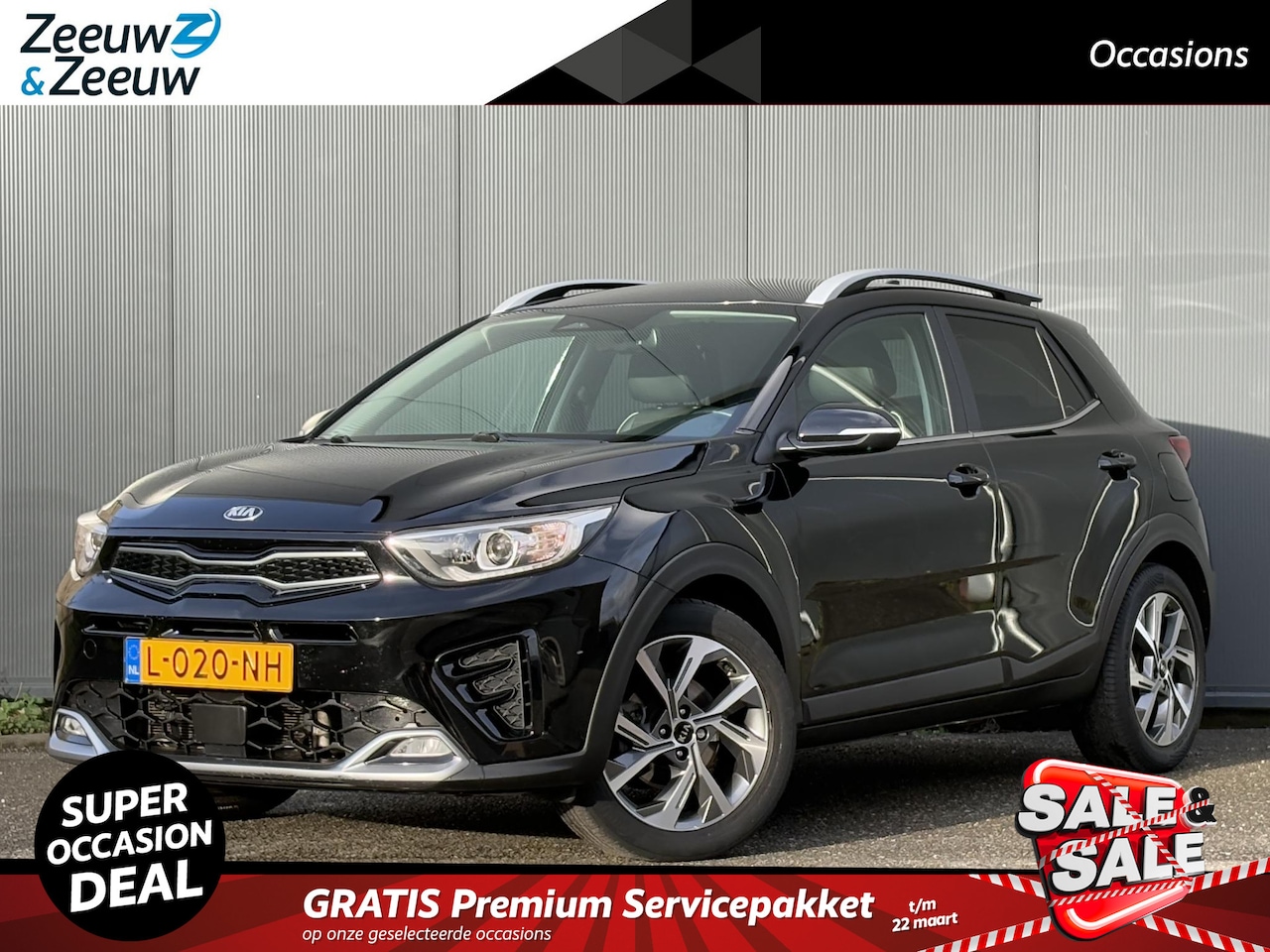 Kia Stonic - 1.0 T-GDi MHEV GT-Line 1e Eigenaar | Dealer onderhouden | Navi | Apple Carplay | Cruise Co - AutoWereld.nl