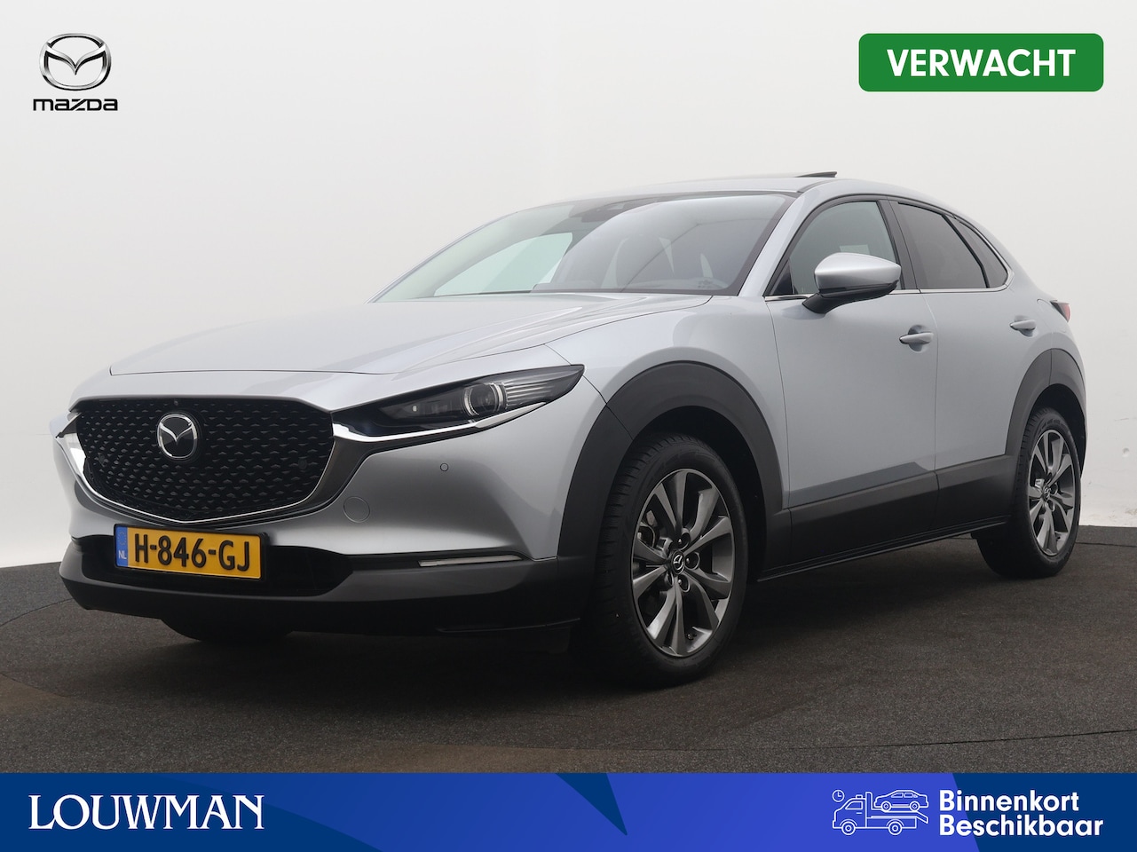 Mazda CX-30 - 2.0 e-SkyActiv-X M Hybrid Luxury | Stuur- en Stoelverwarming | Schuif- kanteldak | - AutoWereld.nl