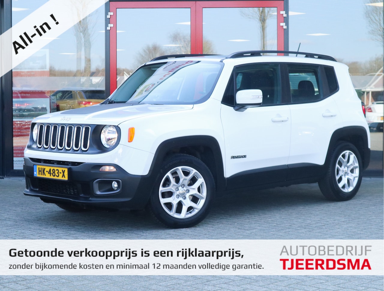 Jeep Renegade - 1.4 MultiAir Freedom stoel massage/navi/cruise - AutoWereld.nl