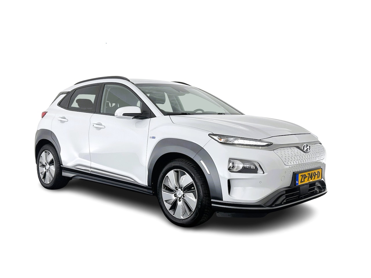 Hyundai Kona Electric - EV Premium 64 kWh (INCL-BTW) *FULL-LEATHER | HEAD-UP | FULL-LED | NAVI-FULLMAP | DAB | ADA - AutoWereld.nl