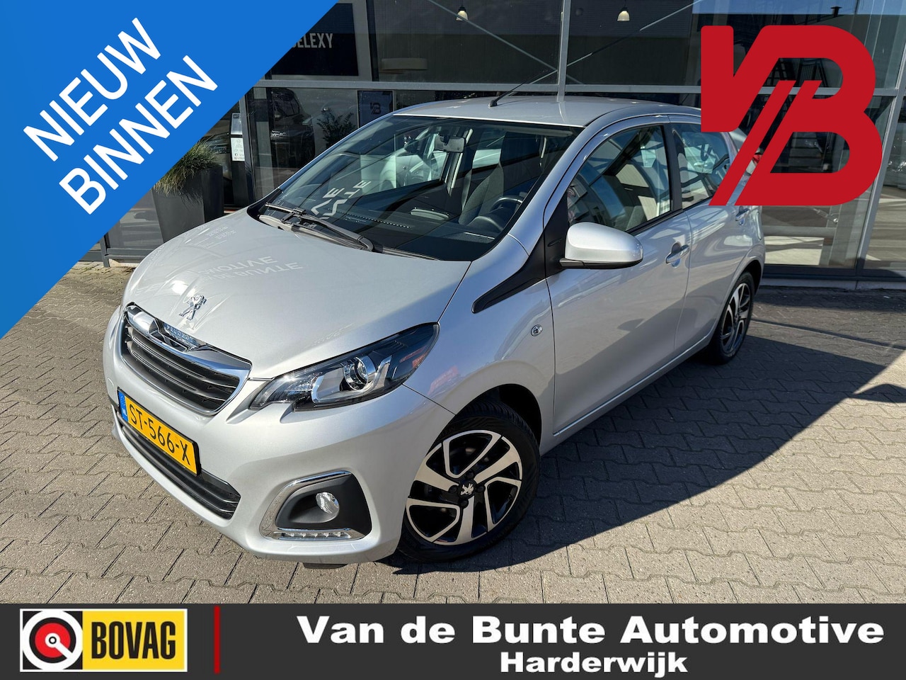 Peugeot 108 - 1.0 e-VTi Allure *Navi & Camera* - AutoWereld.nl