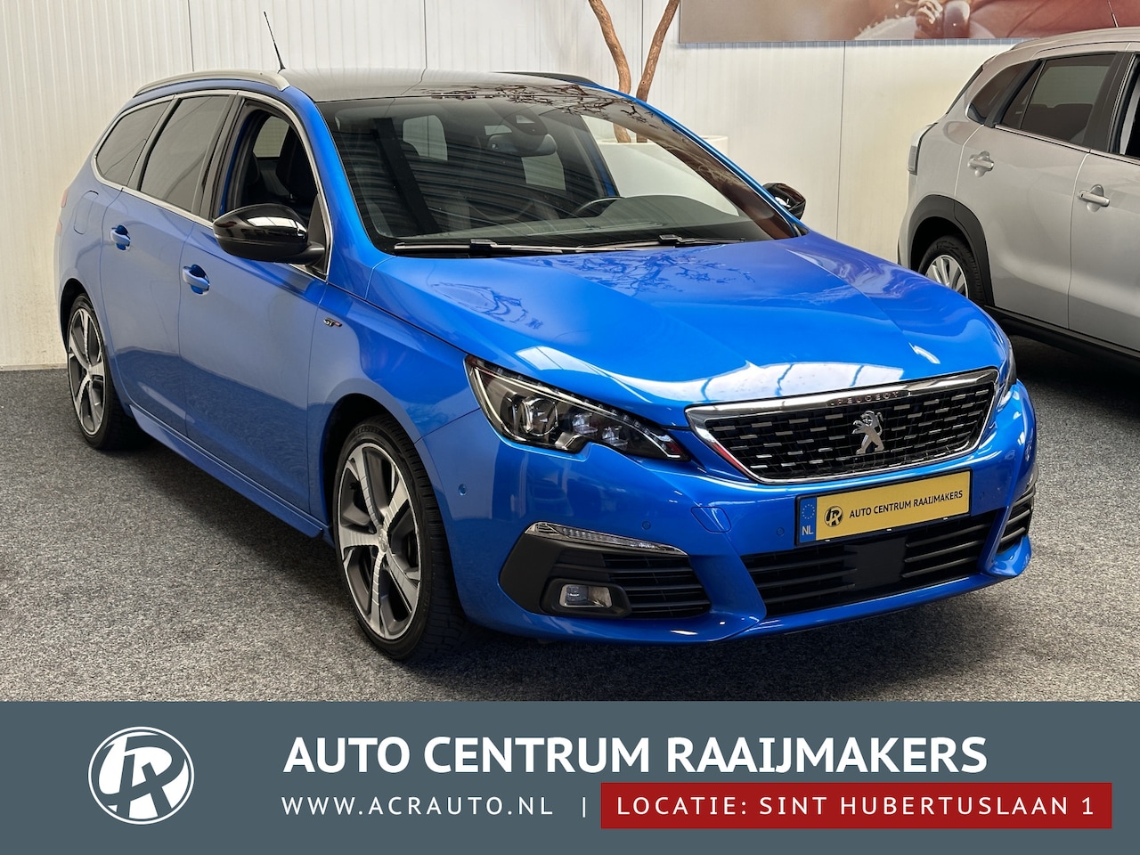 Peugeot 308 SW - 1.2 PureTech Blue Lease GT PANORAMADAK NAVIGATIE CRUISE CONTROL APPLE CARPLAY/ANDROID BLUE - AutoWereld.nl