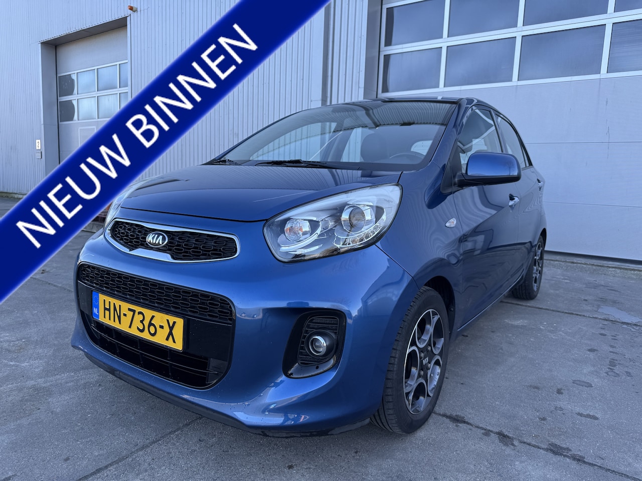 Kia Picanto - 1.0 CVVT DynamicLine LUXE UITVOERING.5 DRS. AIRCO. NW. APK. - AutoWereld.nl