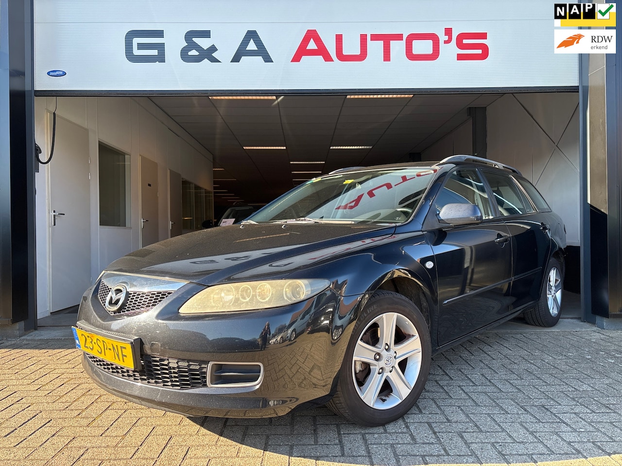 Mazda 6 Sportbreak - 1.8i Touring / AIRCO / CRUISE CTRL / TREKHAAK - AutoWereld.nl