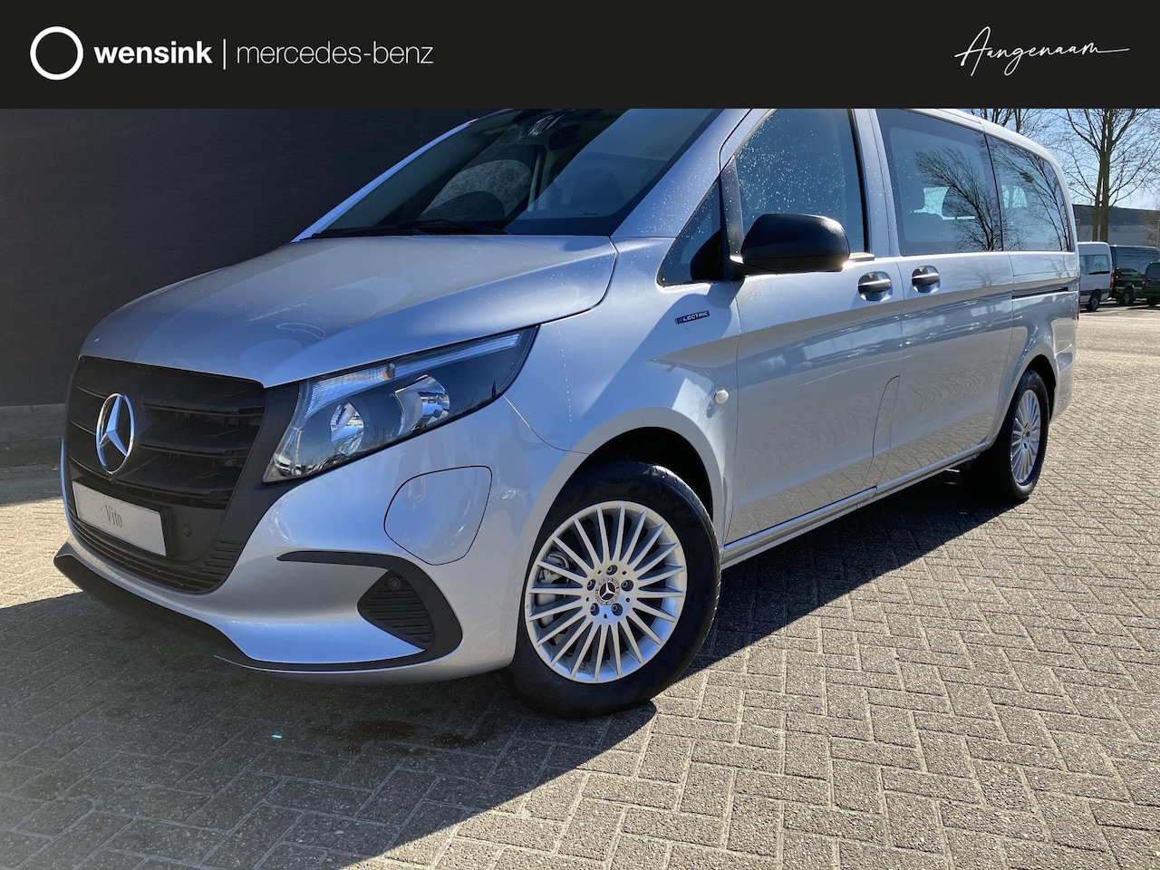 Mercedes-Benz eVito Tourer - Mercedes-Benz eVito 129 Tourer L2 PRO | 9 PERSOONS UITVOERING | DUBBELE SCHUIFDEUR | AC/DC - AutoWereld.nl