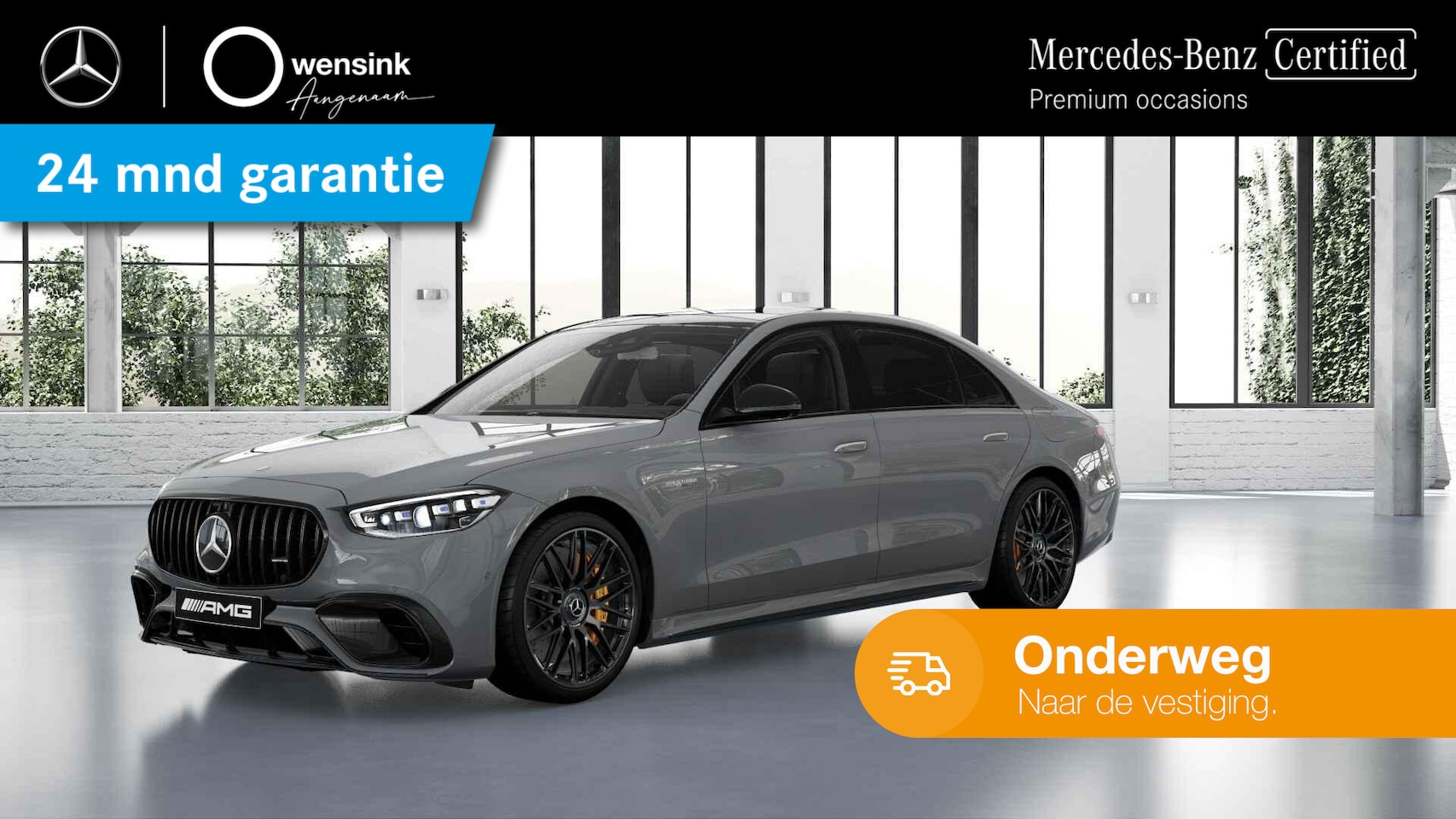 Mercedes-Benz S-klasse - AMG 63 S E Performance | Burmester 4D | Panoramadak | Digital Light | Night | Chauffeurs p - AutoWereld.nl