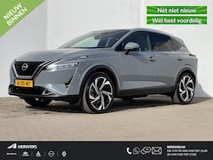 Nissan Qashqai - 1.3 MHEV Xtronic Tekna Plus / Panoramadak / Cruise Control Adaptief / Rondomzicht Camera /