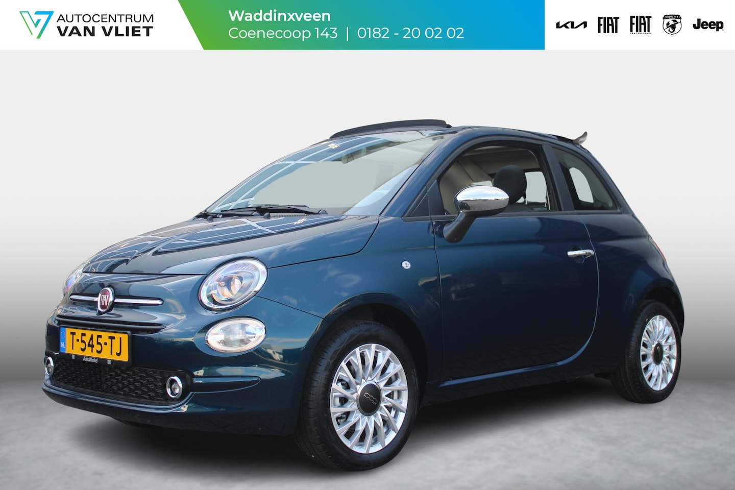 Fiat 500 C - Hybrid | Pack Style | Pack Comfort | Pack Teck | Kap Beige | Ambiance Ivoor - AutoWereld.nl