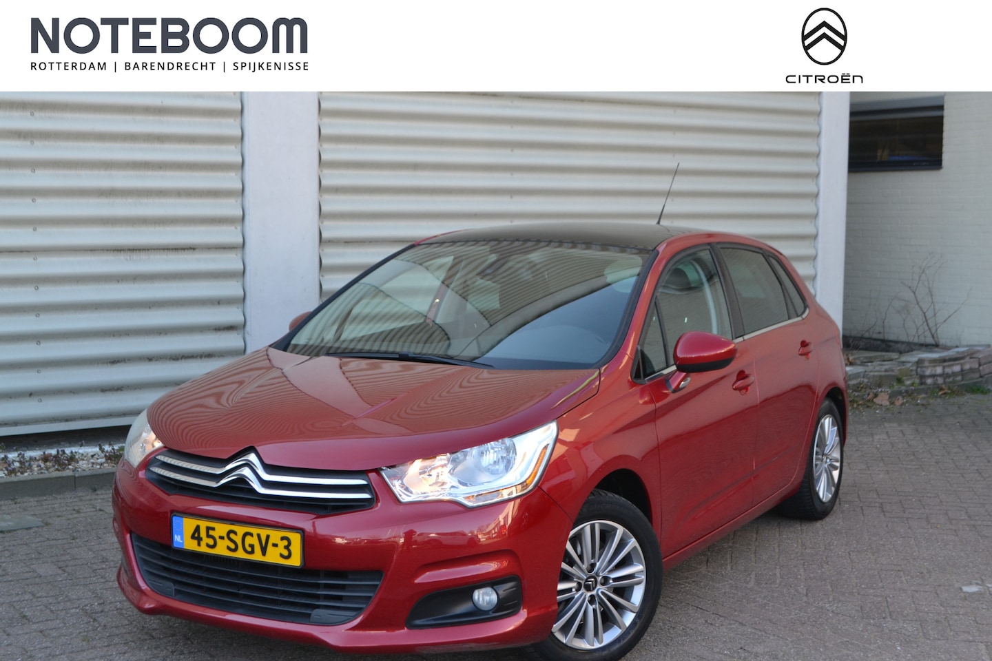 Citroën C4 - 1.6 THP Tendance I ETG - AUTOMAAT I PANORAMADAK I PARKEERSENSOREN ACHTER I NAVIGATIE I TRE - AutoWereld.nl