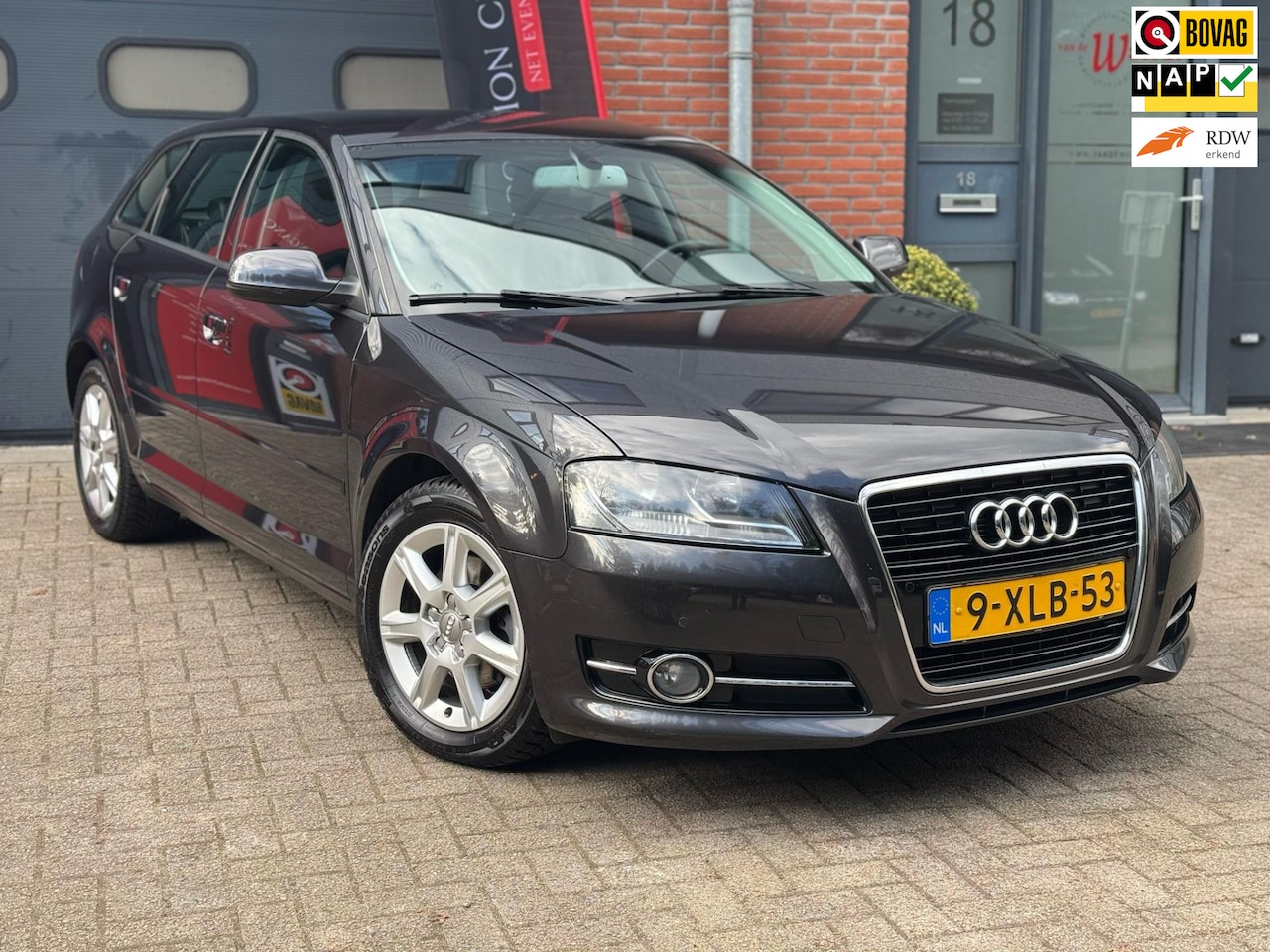 Audi A3 Sportback - 1.4 TFSI Ambition Pro Line S-LINE/ELEK.PAKKET/AIRCO/LEDER/AUTOMAAT/LUXE UITVOERING/BOVAG E - AutoWereld.nl