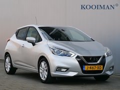 Nissan Micra - 1.0 IG-T 101pk Tekna Airco / DAB / Camera / 16inch