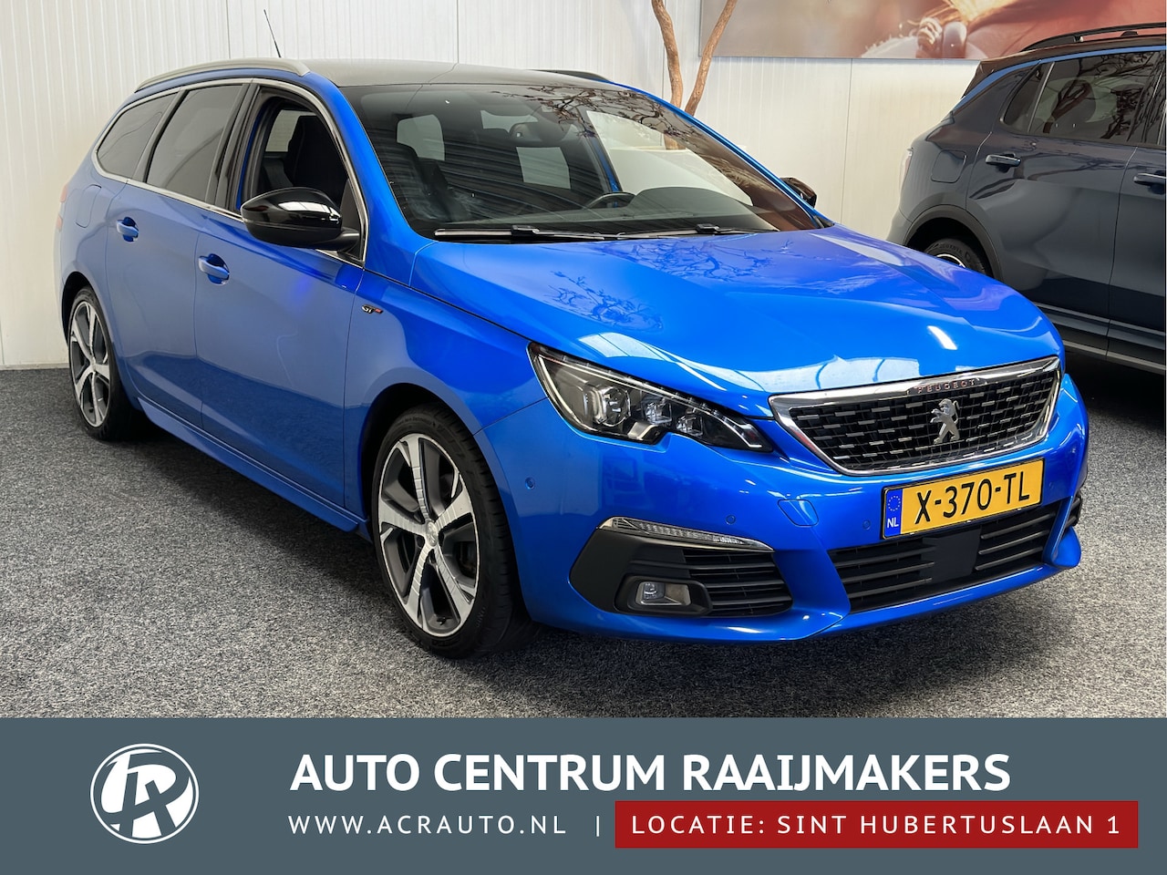 Peugeot 308 SW - 1.2 PureTech Blue Lease GT PANORAMADAK NAVIGATIE CRUISE CONTROL APPLE CARPLAY/ANDROID BLUE - AutoWereld.nl