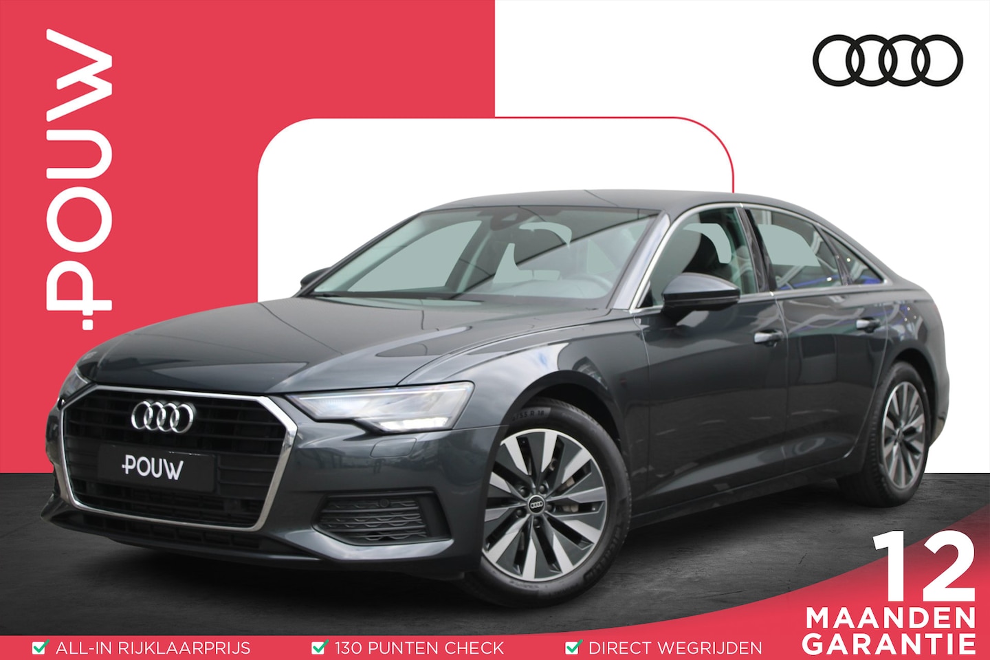 Audi A6 Limousine - 40 TFSI 204pk Pro Line | Lane Assist | Cruise Control | Audi Drive Select | Hold Assist - AutoWereld.nl