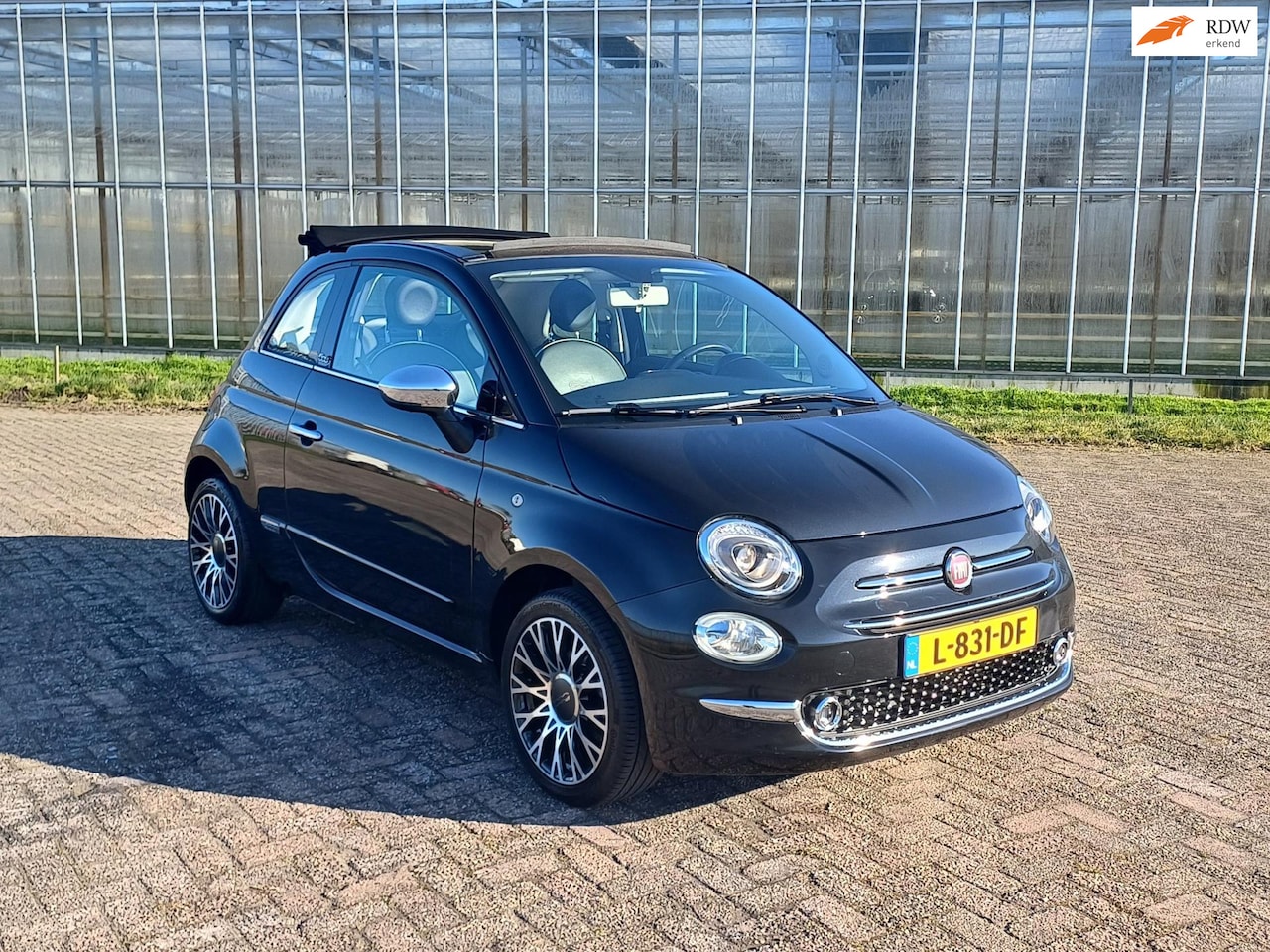 Fiat 500 - 1.2 Lounge Cabrio - AutoWereld.nl