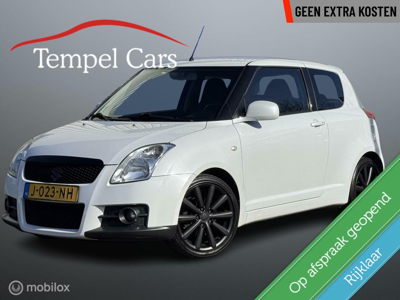 Suzuki Swift - 1.6 Sport 1.6 Sport, white metallic, CarPlay, nieuwe APK - AutoWereld.nl