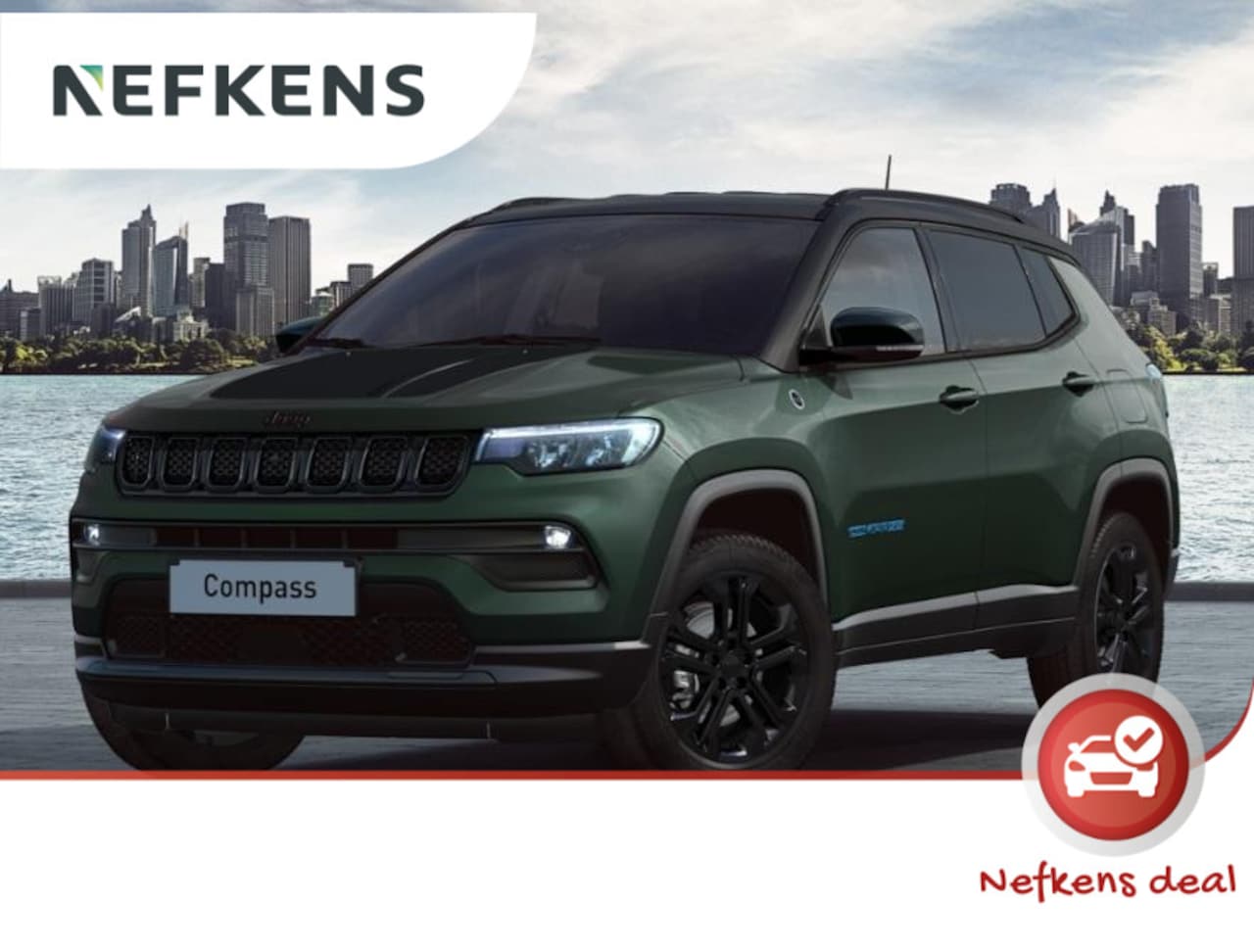 Jeep Compass - 4XE 240pk North Star Automaat | Plug-in Hybrid | NU MET €11.100,- VOORDEEL | Full options - AutoWereld.nl