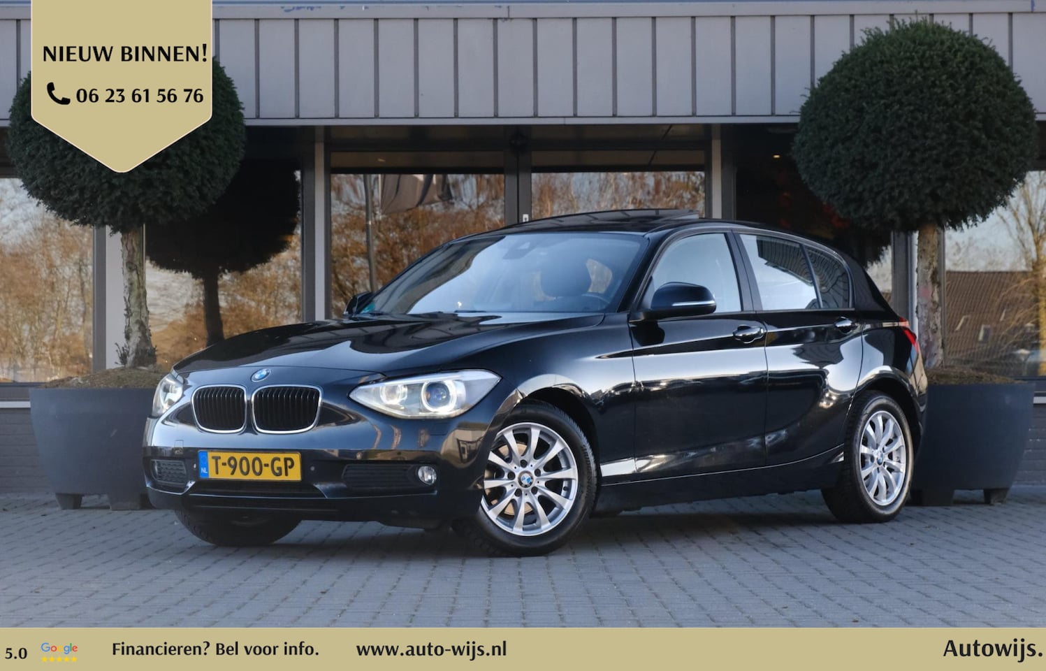 BMW 1-serie - 116i High Executive|Pano|Xenon|AUT|Groot Navi - AutoWereld.nl