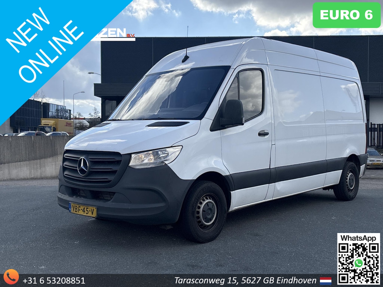 Mercedes-Benz Sprinter - 314 2.2 CDI L2H2 | € 11.888,- NETTO! | Euro 6 | Airco | Bijrijdersbank | Cruise | - AutoWereld.nl