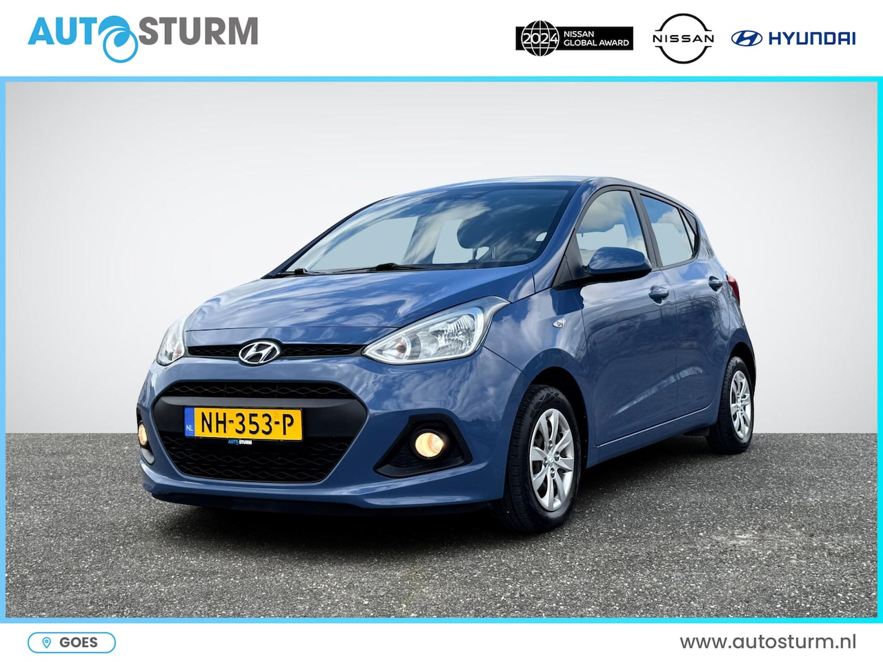 Hyundai i10 - 1.0i i-Motion Comfort | Cruise Control | Radio-CD/MP3 Speler | Climate Control | Elek. Ram - AutoWereld.nl