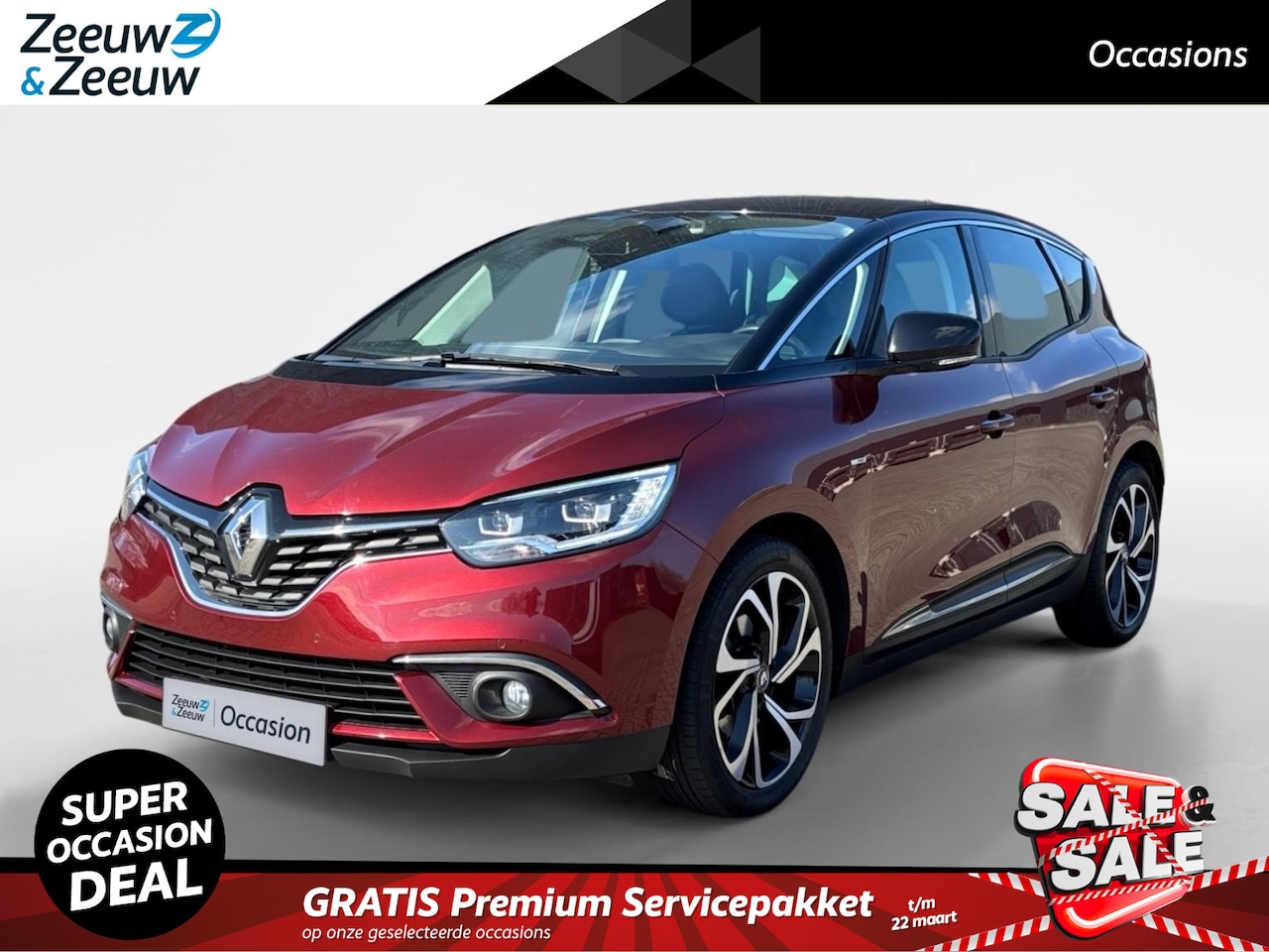 Renault Scénic - 1.3 - 140PK TCe Bose | 9,3" Navi | Camera | Bose Audio | Parkeersensoren | Apple CarPlay | - AutoWereld.nl