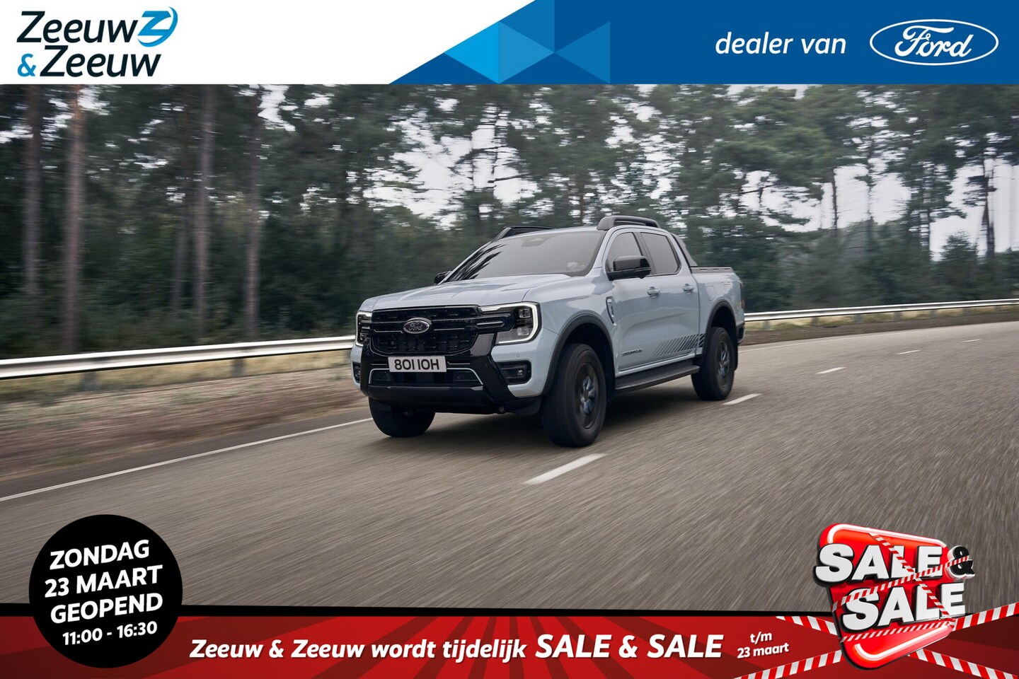 Ford Ranger - Wildtrak Double Cab PHEV 2.3 | 279 pk | Navigatie | Rollertop | Technologypack met trekhaa - AutoWereld.nl