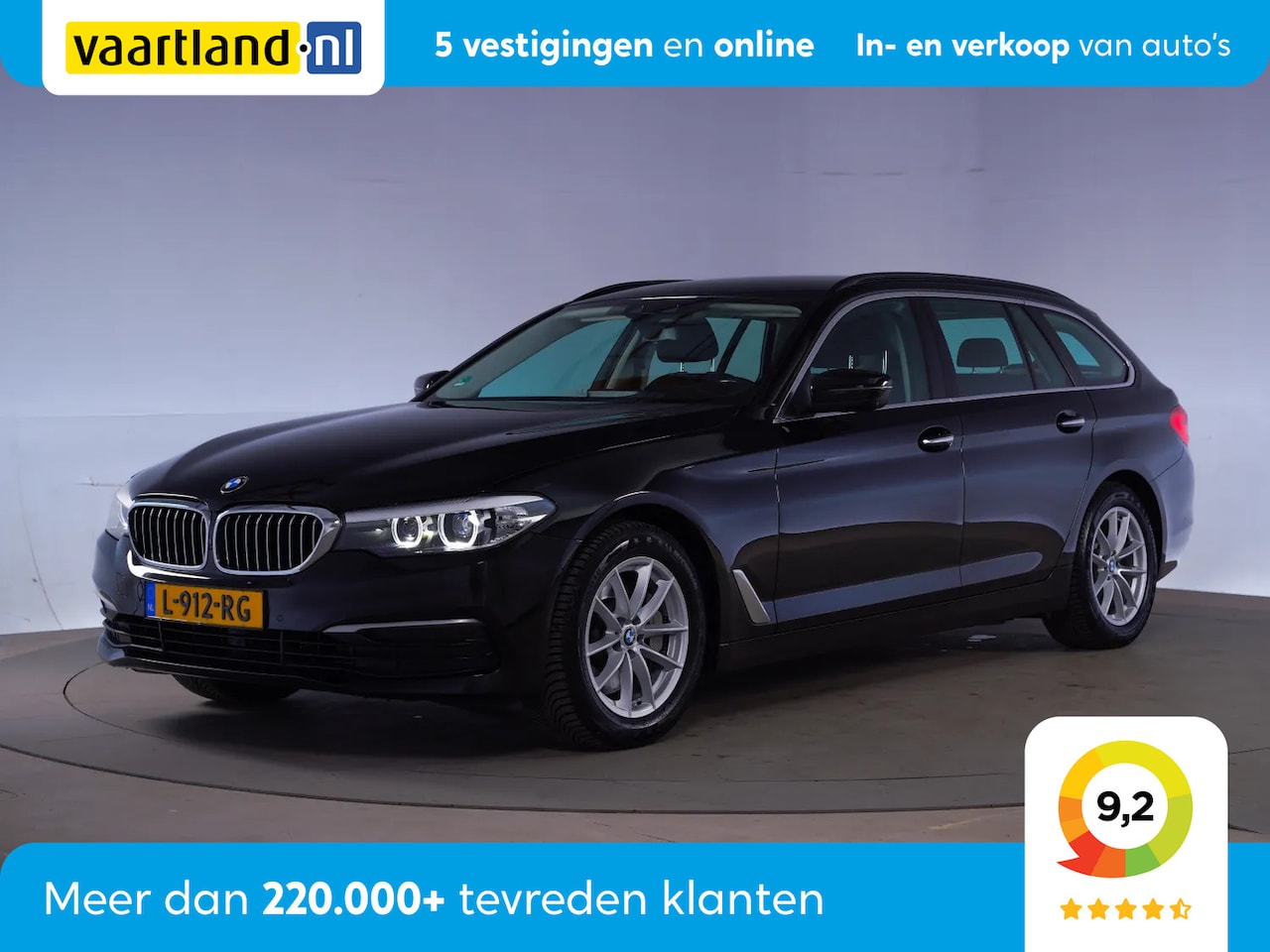 BMW 5-serie Touring - 530 i High Executive[ Navigatie 360 Camera Trekhaak } - AutoWereld.nl