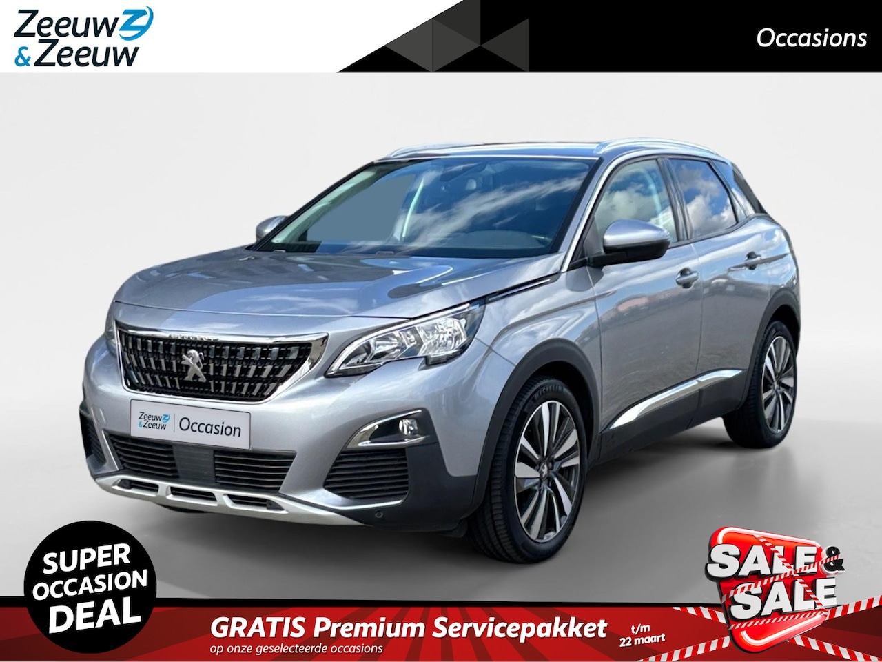 Peugeot 3008 - 130PK PureTech Allure | Navi | Camera | Parkeersensoren | Climate Control | Cruise Control - AutoWereld.nl