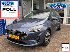 Ford Fiesta - 1.0 EcoBoost Hybrid 125pk Titanium Climat Cruise Parkeersensoren Fabrieksgarantie 25-5-202