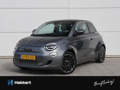 Fiat 500e - La Prima 42kWh 118pk Automaat PANO-DAK | DODE HOEK | LEDER | CAMERA | KEYLESS ENTRY | STOE