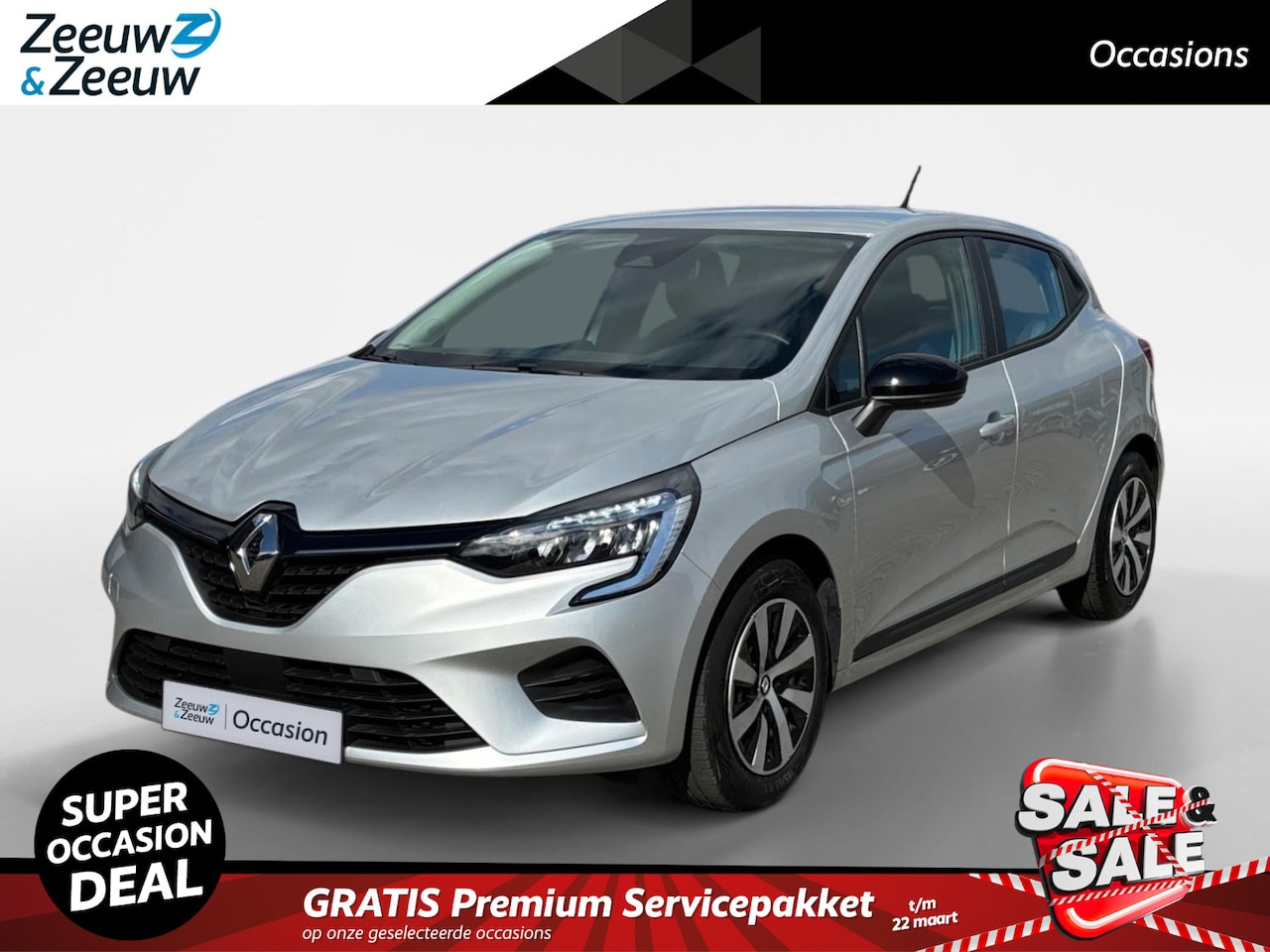 Renault Clio - 90PK TCe Equilibre | Parkeersensoren | Airco | Apple CarPlay/Android Auto | Cruise Control - AutoWereld.nl