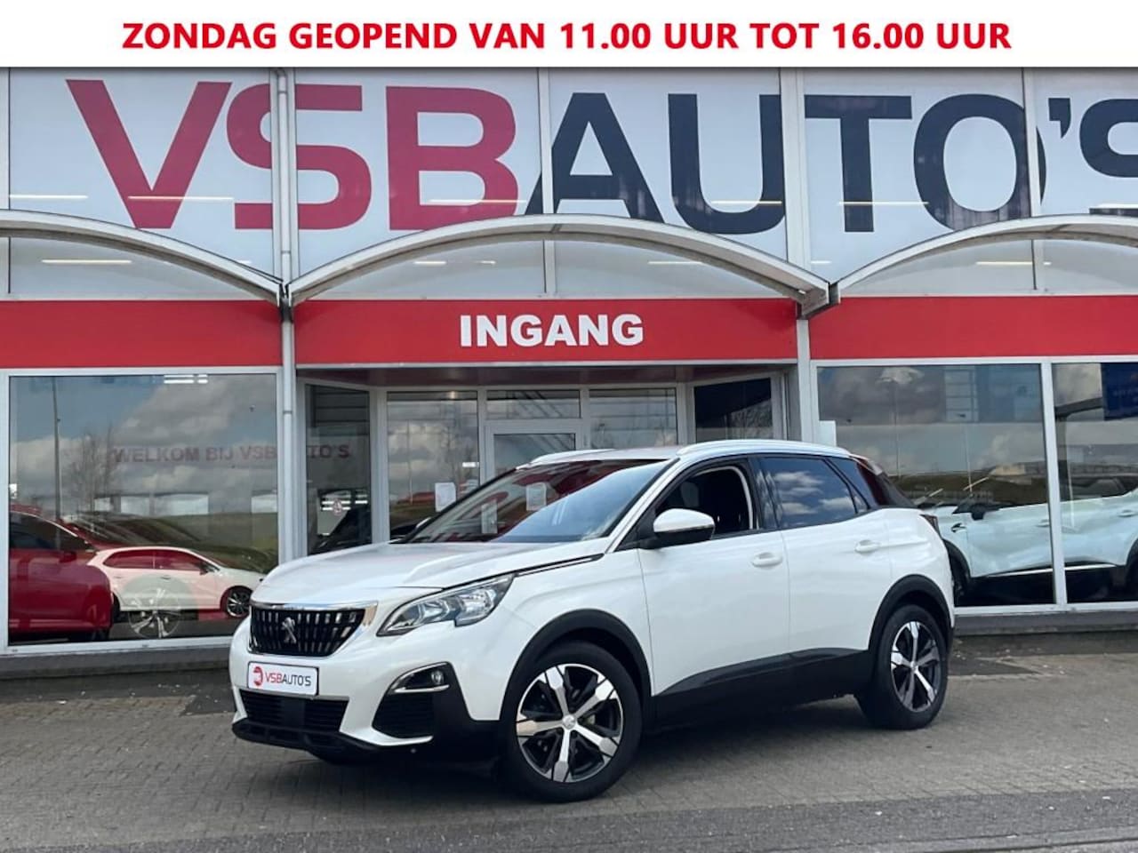 Peugeot 3008 - 1.2 PURETECH ALLURE AUT. 130PK LED HALF-LEER NAVI CAMERA LMV PDC - AutoWereld.nl