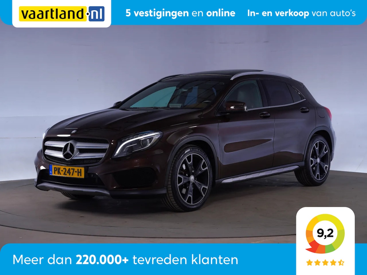 Mercedes-Benz GLA-Klasse - 220D Prestige[Panoramadak Stoelverwarming Leder] - AutoWereld.nl