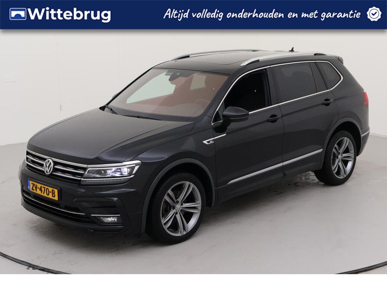 Volkswagen Tiguan Allspace - 1.5 TSI R-Line / DSG/ Metallic/ Digitale Cockpit/ Led/ Panoramadak / R Line Ext./ Elec. K. - AutoWereld.nl